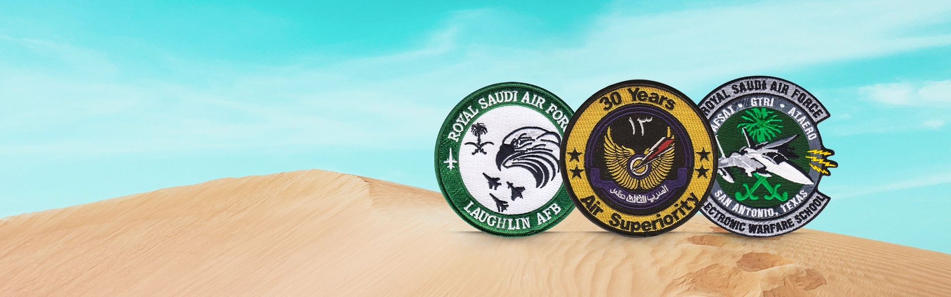 Gulf Embroidered Patches Gulf Embroidered Patches